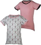 sleeve shirts printing girls' clothing - popular miss in tops, tees & blouses logo