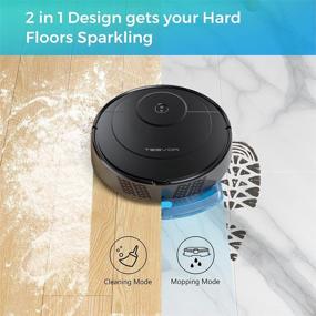 img 3 attached to 🧹 Tesvor A1 Robot Vacuum Cleaner – 2-in-1 Robotic Vacuum and Mop with Powerful Suction, Alexa Compatibility, Auto-Charging, Ultra Slim Design, Whisper-Quiet Operation – Perfect for Pet Hair, Hard Floors, and Low-Pile Carpets