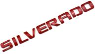 aimoll replacement silverado nameplate letter logo