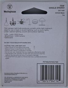 img 2 attached to Westinghouse 0471400 1050Lm Halogen 6 Pack