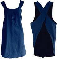 kitchen cooking aprons pockets darkblue логотип