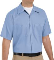 мужская одежда и футболки из волокон имеющих анти морщинки от red kap логотип