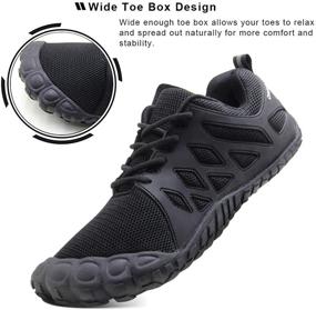 img 2 attached to Enhance Your Natural Running Experience with Oranginer Barefoot Running Shoes for Men