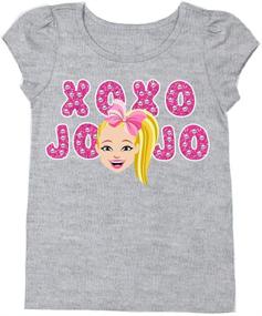 img 2 attached to 👗 Girls' Heathered Sleeve Clothing by JoJo Siwa