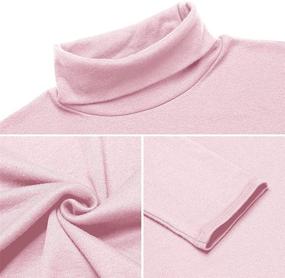 img 2 attached to 👕 Affordable and Stylish Lightweight Turtleneck Pullover for Men