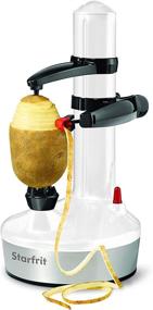 img 1 attached to 🍎 Starfrit Rotato Express 2.0 Electric Peeler - Updated Model with 6 Replacement Blades (White)