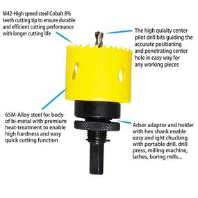 img 3 attached to Superior Efficiency with Max Craft Bi Metal Center Cutting Plastic