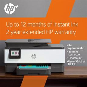 img 2 attached to Efficient All-in-One Basalt Printer: HP OfficeJet Pro 8035e with Wireless Connectivity, HP+ and 12-Month Instant Ink