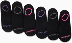 img 3 attached to 🧦 Nautica Women's Socks - 12 Pack of Low Cut Cuff Liners: High Quality Footwear for Women