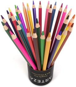 img 2 attached to 🎨 Highly-Pigmented Wax-Based Core Pencils: Arteza Colored Pencils, 48 Vibrant Colors - Ideal for Adult and Teen Artists