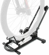 🚲 bikehand bicycle floor parking rack stand: perfect indoor/outdoor storage solution for mountain and road bikes logo