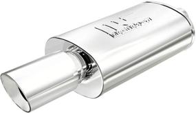 img 1 attached to 🚗 MagnaFlow 14829: 5x8 Oval Center/Center Performance Muffler & Polished Exhaust Tip