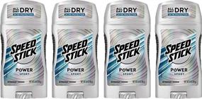 img 1 attached to 💪 Ultimate Sport 3 oz - Speed Stick Power Antiperspirant Deodorant, Pack of 4