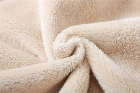 img 2 attached to Gihuo Men's Crewneck Sherpa Sweatshirt Pullover: Cozy Comfort for Active Men