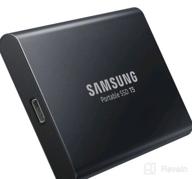 img 1 attached to SAMSUNG T7 Portable SSD 1TB: Fast and Reliable USB 3.2 External Solid State Drive in Gray review by Jennifer Roberts