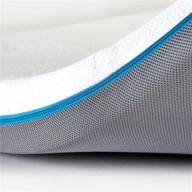 🛏️ enhance comfort and sleep quality with bedsure memory mattress topper curve ergonomic high density topper logo