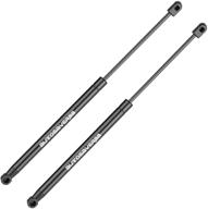 high-quality autosaver88 c16-06874 c1606874 rear window lift supports for truck caps & campers - gas charged struts, 2pcs with 40lbs force per prop and 80lbs force per set - durable window shocks springs props logo