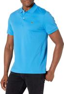 👔 lacoste sleeve jersey interlock regular men's clothing and shirts - premium quality apparel for men logo