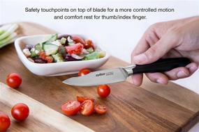 img 2 attached to 🔪 ZYLISS Control Paring Knife Set: Premium German Steel Knives for Professional Kitchen Cutlery - 2-Piece Set