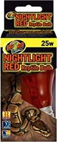 img 1 attached to 🦎 Zoo Med 25 Watt Red Reptile Bulb with Nightlight Feature