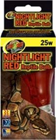 img 2 attached to 🦎 Zoo Med 25 Watt Red Reptile Bulb with Nightlight Feature