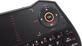 img 3 attached to 🔍 GenBasic Advanced Wireless Backlit Keyboard with Touchpad - Ideal for Android TV, Media Center, and Raspberry Pi