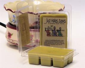img 1 attached to 🌿 Invigorate your Senses with Just Makes Scents 2 Pack - Frankincense & Myrrh Scented Blended Soy Wax Melts