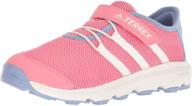 👟 adidas outdoor terrex voyager walking girls' shoes: stylish and supportive athletic footwear logo