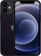 renewed apple iphone 12 mini, 64gb, black - at&amp;t logo