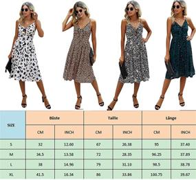 img 1 attached to 👗 ECOWISH Womens Summer Spaghetti Backless Dress - Clothing for Women