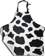 👨 adjustable unisex apron, cute bib aprons for cooking and kitchen - ideal for women, men, and chefs логотип