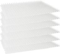 🐱 effective homarden cat deterrent outdoor mat: 6 pack pet training spike mats - keep cats and dogs away - indoor/outdoor plastic mats with spikes - 16 x 13 inches logo