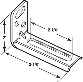 img 1 attached to Prime Line Products 6697 Bi Fold Bracket