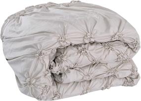 img 1 attached to 🛏️ Amrapur Overseas Sophie King/California King Песчаный 8-ми предметный набор одеял