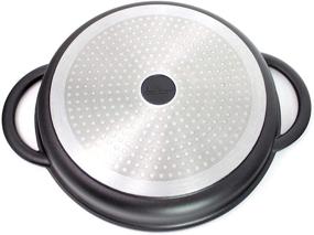 img 2 attached to 🍳 Discover the Enhanced Whatever Pan XL with Glass Lid - Jean Patrique's Superior Griddle Pan in a Spacious, Extra-large Size for Unmatched Searing, Sizzling, and Grilling!