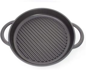 img 3 attached to 🍳 Discover the Enhanced Whatever Pan XL with Glass Lid - Jean Patrique's Superior Griddle Pan in a Spacious, Extra-large Size for Unmatched Searing, Sizzling, and Grilling!