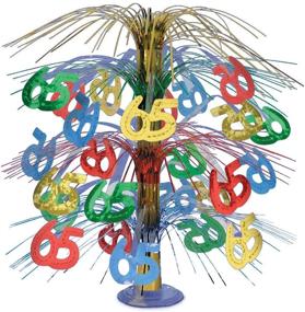 img 1 attached to 🎉 Vibrant 65 Cascade Centerpiece (Multi-color) – Perfect Party Decoration! (1 Count) (1/Pkg)