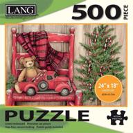 lang piece jigsaw puzzle christmas logo