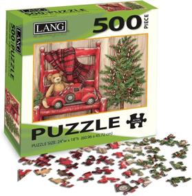 img 3 attached to LANG Piece Jigsaw Puzzle Christmas