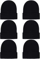 🧢 cooraby winter beanies: knitted weather accessories for boys in hats & caps logo