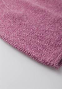 img 1 attached to 🧣 Stay Warm and Stylish with Style Republic Women’s Rolled Beanie – Luxuriously Soft & Stretchy 100% Cashmere Winter Hat