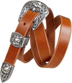 img 4 attached to 🤠 Studded Cowgirl Accessories with Western Crystal Rhinestones for Women