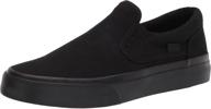 dc trase slip skate black men's shoes for fashion sneakers logo