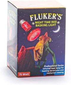 img 3 attached to Fluker's Infrared Heat Lamp for Red Night Time Reptile Basking Spotlight