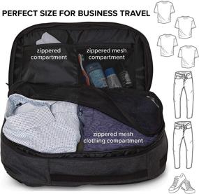 img 2 attached to 🎒 Charcoal Xelfly Weekend Travel Backpack: Enhance Your Travel Experience