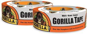 img 4 attached to 🦍 Gorilla 105981 30yd White Duct Tape, 2-Pack for Enhanced SEO