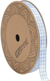 img 4 attached to NewTrend Gingham Ribbon Polyester 8 Inch