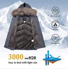 img 2 attached to 🧥 Сохраните тепло и стиль вместе с пуховиком ZSHOW Winter - мальчикам ветрозащитная одежда для курток и пальто