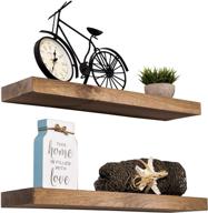 imperative décor floating shelves rustic logo