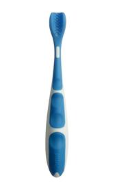 img 4 attached to 🦷 NUK Grins and Giggles 3-Sided Infant Toothbrush - Assorted Colors